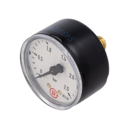 Manometru 0-2,5bar 50mm Lichide și Gaze Inerte | Electronic-mag.ro | Componente Electronice