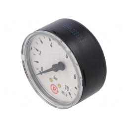 Manometru 0-10 bar 63mm Lichide Neagresive și Gaze Inerte | Electronic-mag.ro | Componente Electronice