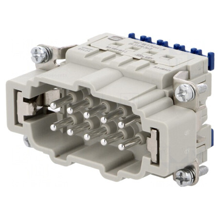 Conector HDC Han ES Press PIN 10 | Electronic-mag.ro | Componente Electronice