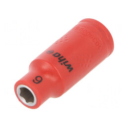 Cap de protecție tubulară 6mm 1/4 42mm | Electronic-mag.ro | Componente Electronice