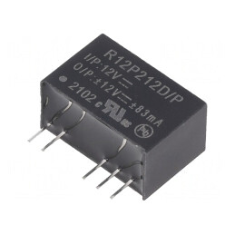 Convertor DC/DC 2W 12V/-12V 10.8-13.2V | Electronic-mag.ro | Componente Electronice