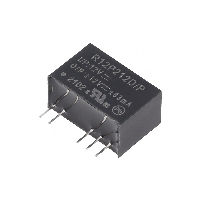 Convertor DC/DC 2W 12V/-12V 10.8-13.2V | Electronic-mag.ro | Componente Electronice