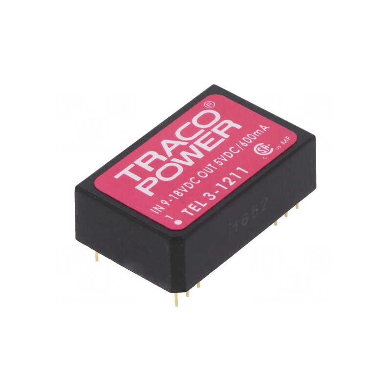 Convertor DC/DC 3W 9-18V la 5V 600mA DIP24 | Electronic-mag.ro | Componente Electronice Convertor DC/DC 3W 9-18V la 5V 600mA DIP24 | Electronic-mag.ro | Componente Electronice