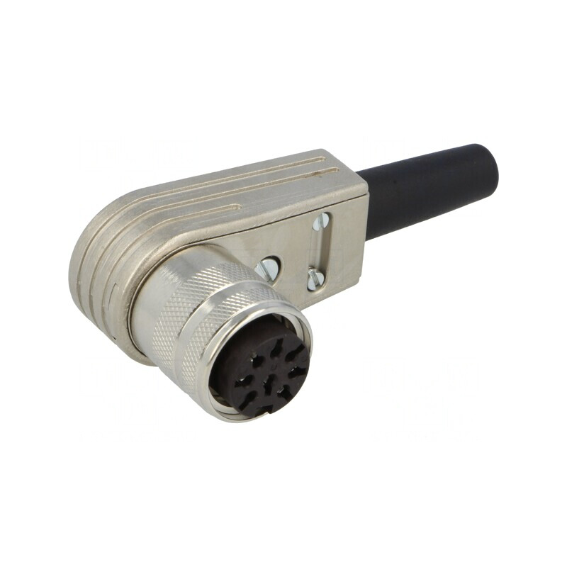 Conector M16 Mufă Mamă 8 PIN 5A 100V IP40 | Electronic-mag.ro | Componente Electronice