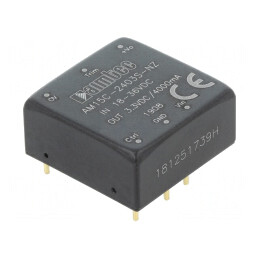 Convertor DC/DC 15W 18-36V la 3.3V 4A 1x1 | Electronic-mag.ro | Componente Electronice