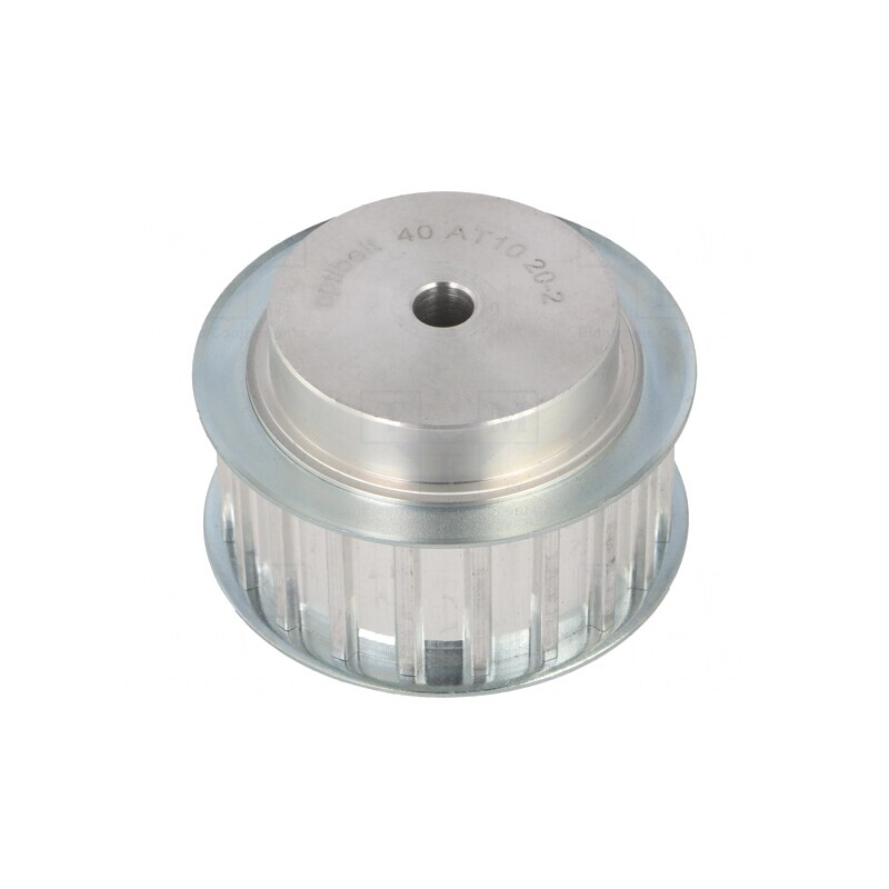Roată de Curea AT10 Aluminiu 25mm 40mm 61.8mm | Electronic-mag.ro | Componente Electronice