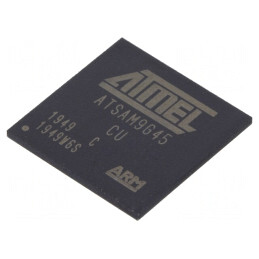 Microprocesor ARM926 0.9-1.1VDC 64kB SRAM SMD TFBGA324 AT91SAM9G45C-CU