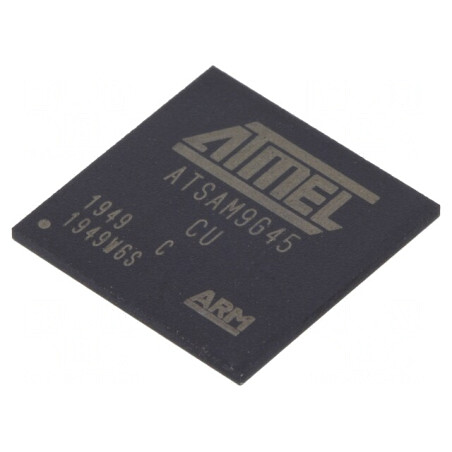 Microprocesor ARM926 0.9-1.1VDC 64kB SRAM SMD TFBGA324 AT91SAM9G45C-CU | Electronic-mag.ro | Componente Electronice