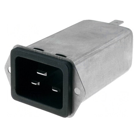 Conector Alimentare AC 20A 250V IEC 60320 | Electronic-mag.ro | Componente Electronice