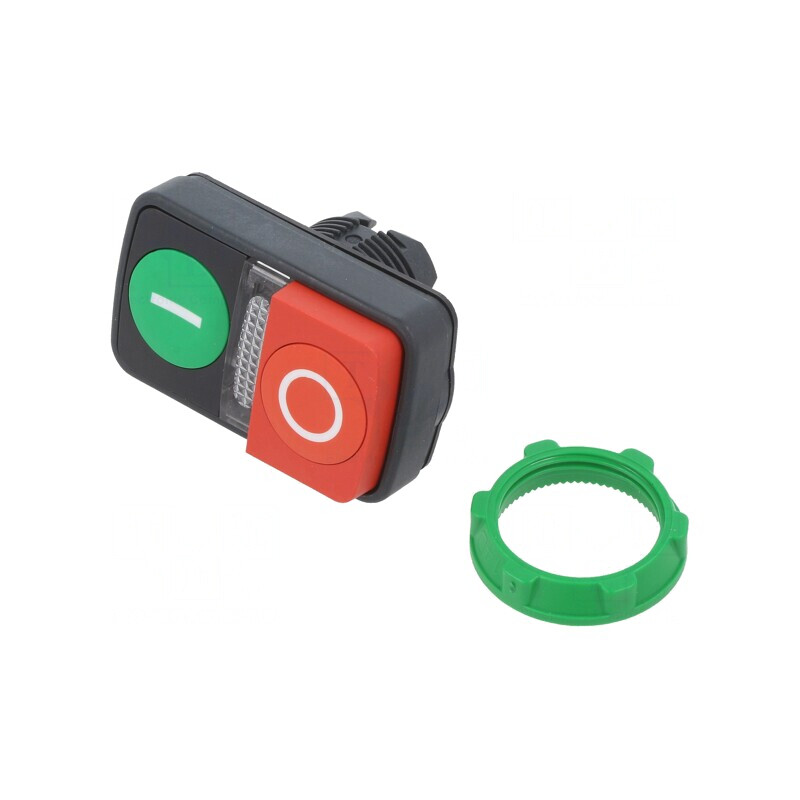Comutator dublu 22mm roșu/verde IP20 | Electronic-mag.ro | Componente Electronice Comutator dublu 22mm roșu/verde IP20 | Electronic-mag.ro | Componente Electronice