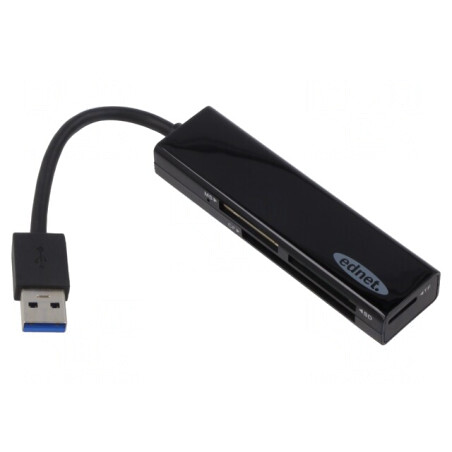 Cititor Card USB 3.0 Negru 5Gbps | Electronic-mag.ro | Componente Electronice
