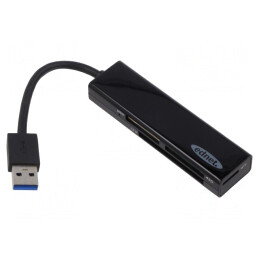 Cititor Card USB 3.0 Negru 5Gbps | Electronic-mag.ro | Componente Electronice
