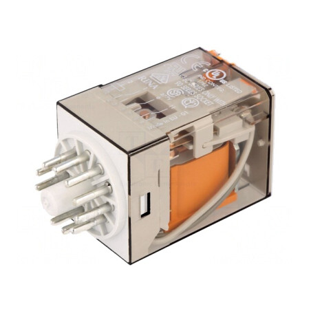 Releu Electromagnetic 3PDT 110VAC 10A | Electronic-mag.ro | Componente Electronice