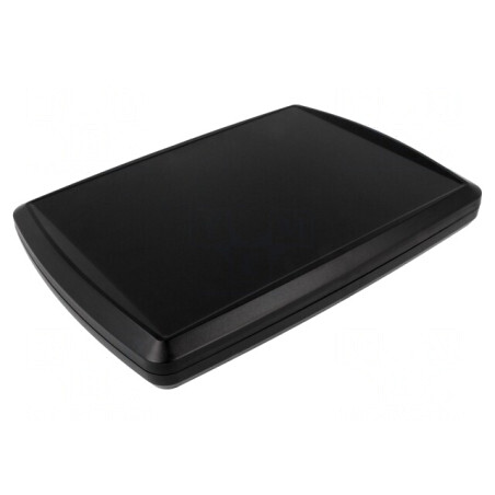 Carcasă universală ABS neagră 206x279x30mm UL94HB | Electronic-mag.ro | Componente Electronice