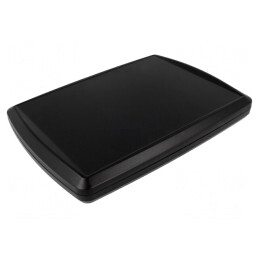 Carcasă universală ABS neagră 206x279x30mm UL94HB | Electronic-mag.ro | Componente Electronice