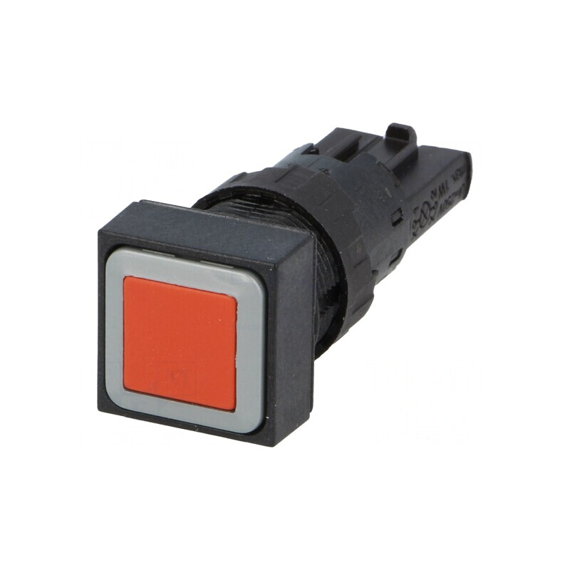Comutator Apăsare 16mm Roșu 2 Poz. | Electronic-mag.ro | Componente Electronice