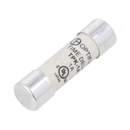 Siguranță întârziere 1A 500VAC 10.3x38mm | Electronic-mag.ro | Componente Electronice