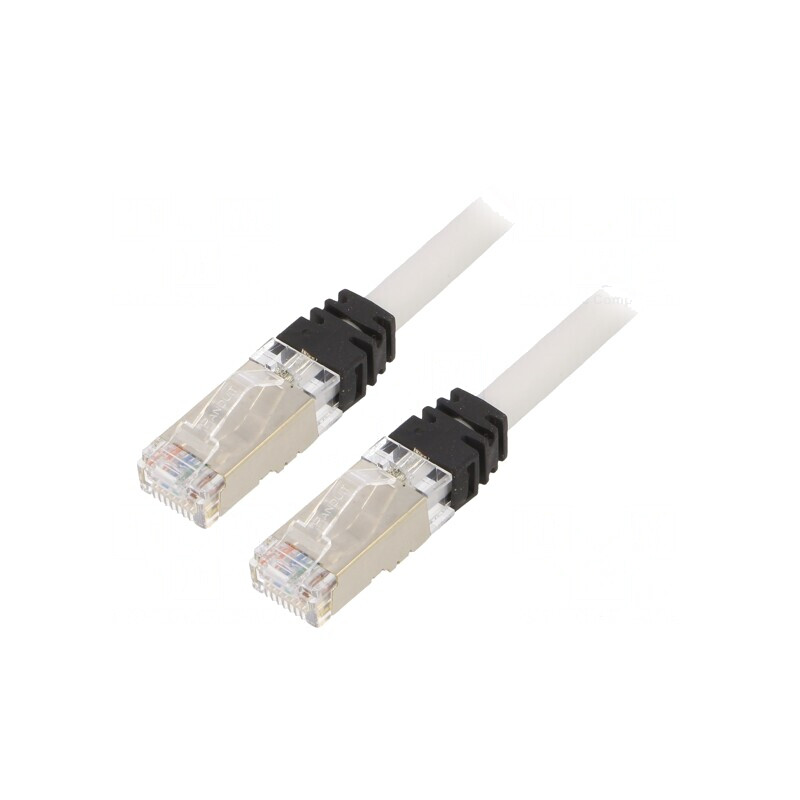 Patch Cord S/FTP TX6A 10Gig LSZH Gri 0.5m 26AWG | Electronic-mag.ro | Componente Electronice Patch Cord S/FTP TX6A 10Gig LSZH Gri 0.5m 26AWG | Electronic-mag.ro | Componente Electronice