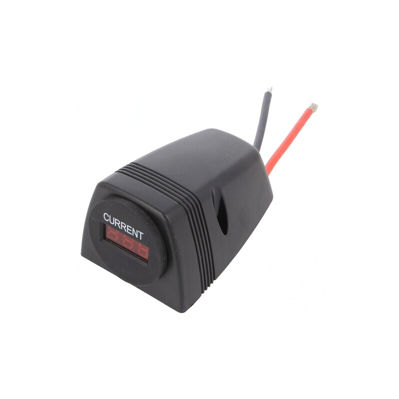 Ampermetru Digital 0-20A cu LED pentru Panou | Electronic-mag.ro | Componente Electronice