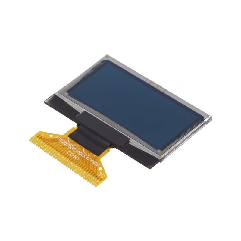 Afișaj OLED Grafic 1.28" 128x64 Alb | Electronic-mag.ro | Componente Electronice