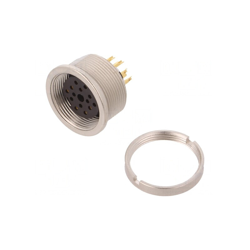 Conector M16 soclu mamă 14 pini IP68 60V 3A | Electronic-mag.ro | Componente Electronice Conector M16 soclu mamă 14 pini IP68 60V 3A | Electronic-mag.ro | Componente Electronice