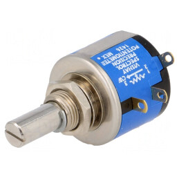 Potențiometru axial multitură 100Ω 2W ±5% 6,35mm 534 | Electronic-mag.ro | Componente Electronice