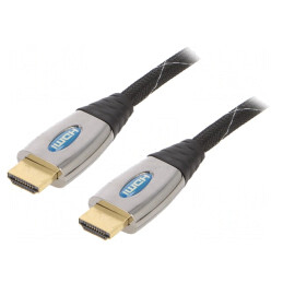 Cablu HDMI 1.3 Textil 4.5m Negru | Electronic-mag.ro | Componente Electronice