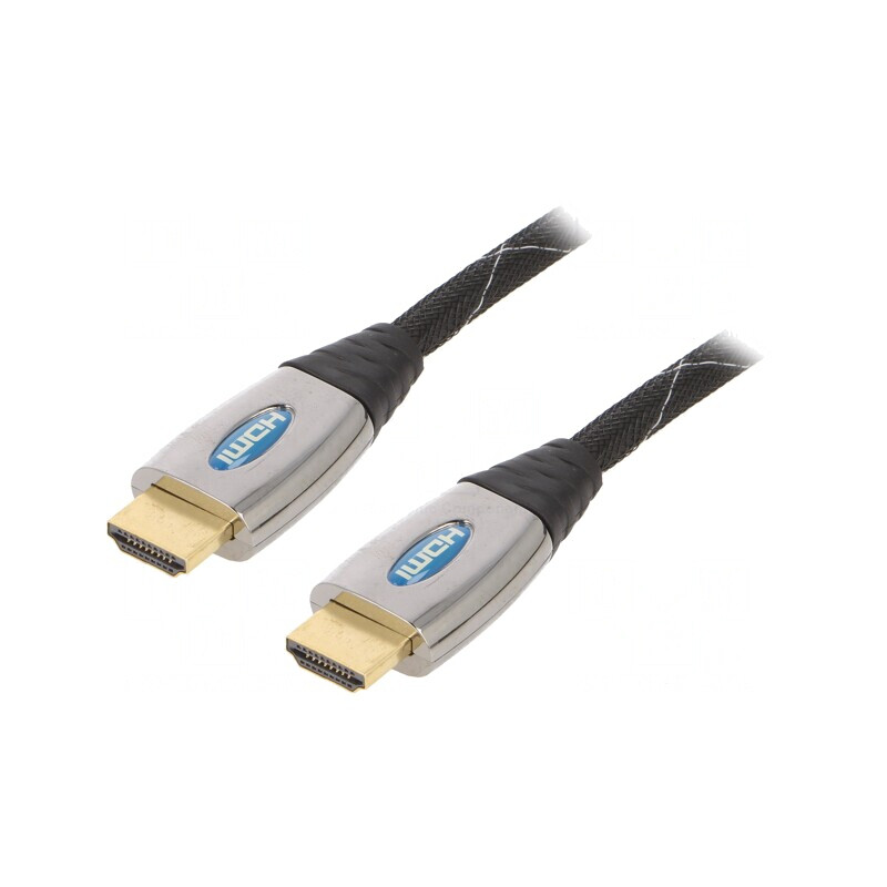 Cablu HDMI 1.3 Textil 4.5m Negru | Electronic-mag.ro | Componente Electronice