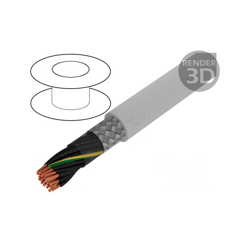 Cablu ÖLFLEX CLASSIC 115 CY 25G1.5mm2 PVC Gri 300V/500V | Electronic-mag.ro | Componente Electronice Cablu ÖLFLEX CLASSIC 115 CY 25G1.5mm2 PVC Gri 300V/500V | Electronic-mag.ro | Componente Electronice
