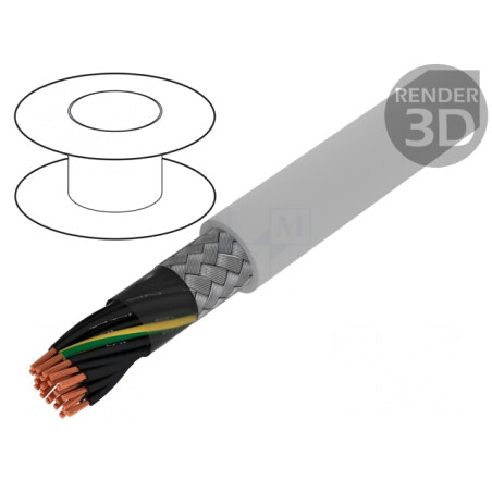 Cablu ÖLFLEX CLASSIC 115 CY 25G1.5mm2 PVC Gri 300V/500V | Electronic-mag.ro | Componente Electronice