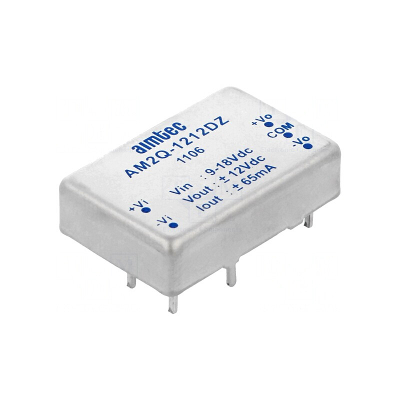 Convertor DC/DC 2W 9-18V la 12V/-12V | Electronic-mag.ro | Componente Electronice Convertor DC/DC 2W 9-18V la 12V/-12V | Electronic-mag.ro | Componente Electronice