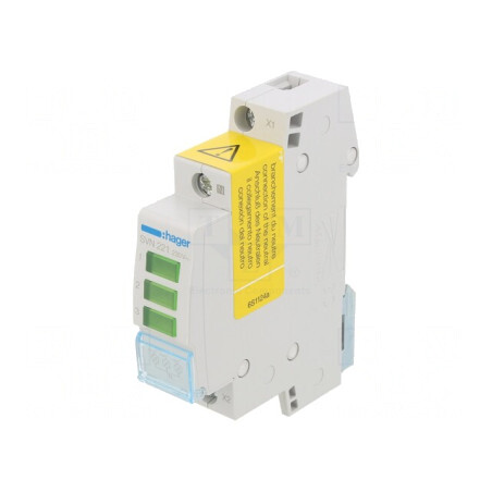 Indicator tensiune 230V IP20 şină DIN SVN221 | Electronic-mag.ro | Componente Electronice