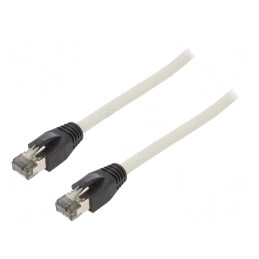 Patch cord S/FTP Cat 8.1 LSZH Gri 10m | Electronic-mag.ro | Componente Electronice