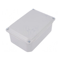 Carcasă universală oțel gri IP55 IK07 | Electronic-mag.ro | Componente Electronice