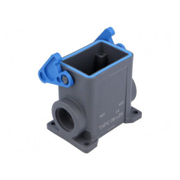 Carcasă conectori HDC HYGIENIC T-Type IP69 M25 TAPC 06 L25 | Electronic-mag.ro | Componente Electronice