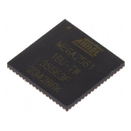 Microcontroler AVR VQFN64 1.8-5.5VDC 17 Întreruperi Externe