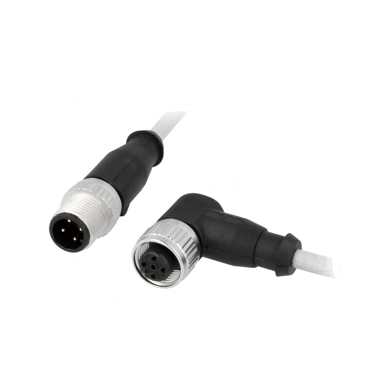 Cablu Senzori Automatizări M12-M12 1m | Electronic-mag.ro | Componente Electronice