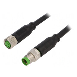 Cablu de Conectare M8 1m 4 PIN IP67 | Electronic-mag.ro | Componente Electronice