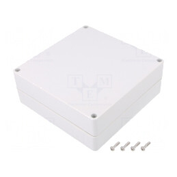 Carcasă Universală Policarbonat IP67 160x160x60mm | Electronic-mag.ro | Componente Electronice