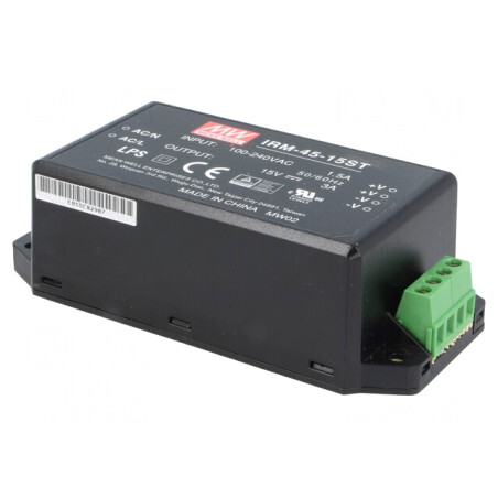 Alimentator Pulsatoriu Încastrabil 45W 15VDC | Electronic-mag.ro | Componente Electronice