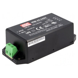 Alimentator Pulsatoriu Modular 45.6W 24VDC | Electronic-mag.ro | Componente Electronice