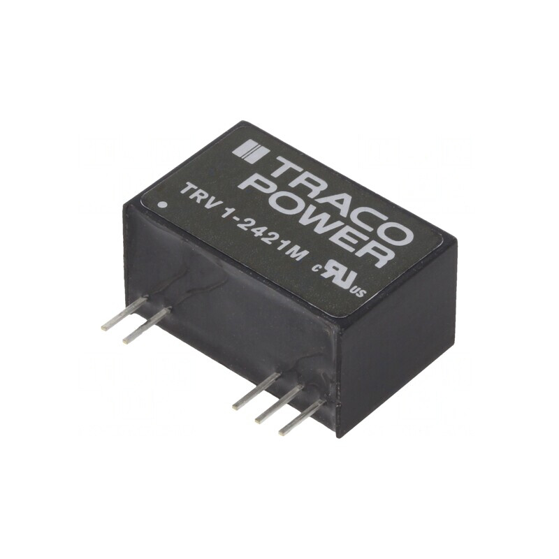 Convertor DC/DC 1W 19,2-28,8V la 15V/-5V TRV 1-2421M | Electronic-mag.ro | Componente Electronice Convertor DC/DC 1W 19,2-28,8V la 15V/-5V TRV 1-2421M | Electronic-mag.ro | Componente Electronice