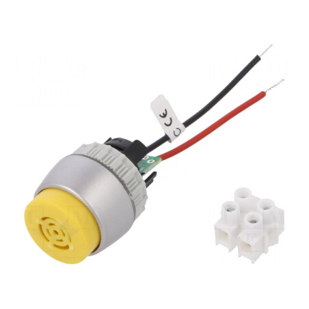 Semnalizator Acustic 22mm 24V IP20 | Electronic-mag.ro | Componente Electronice