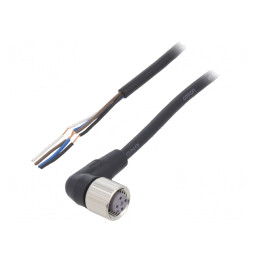 Cablu Conectare M12 4PIN Unghi 2m 4A PVC | Electronic-mag.ro | Componente Electronice