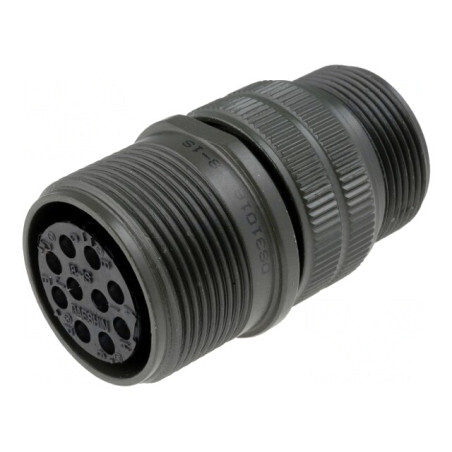 Conector Circular Aluminiu Dimensiune 18 | Electronic-mag.ro | Componente Electronice