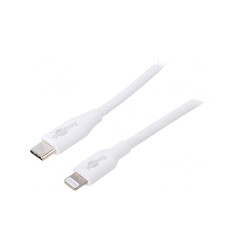 Cablu USB 2.0 Apple Lightning la USB-C 2m Alb 87W | Electronic-mag.ro | Componente Electronice Cablu USB 2.0 Apple Lightning la USB-C 2m Alb 87W | Electronic-mag.ro | Componente Electronice
