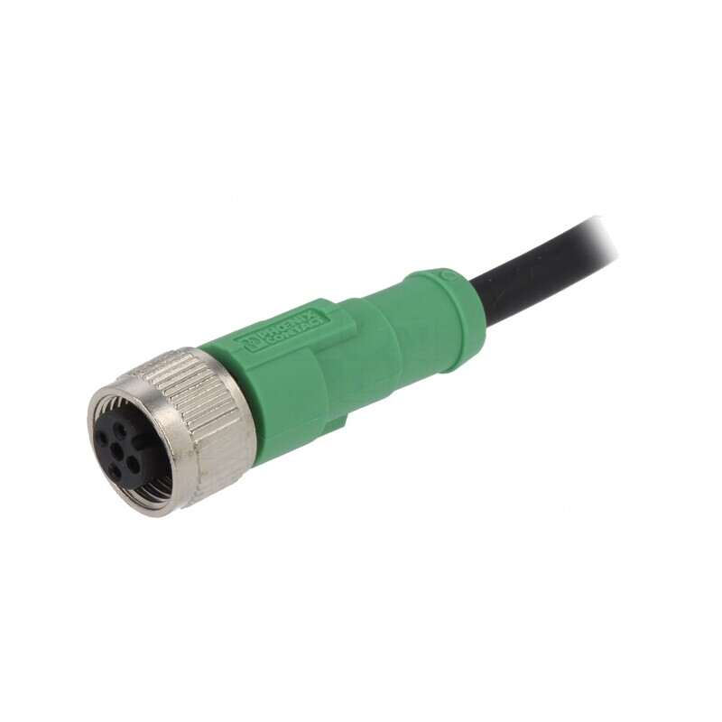 Cablu de conectare M12 10m 250VAC 4A PVC | Electronic-mag.ro | Componente Electronice