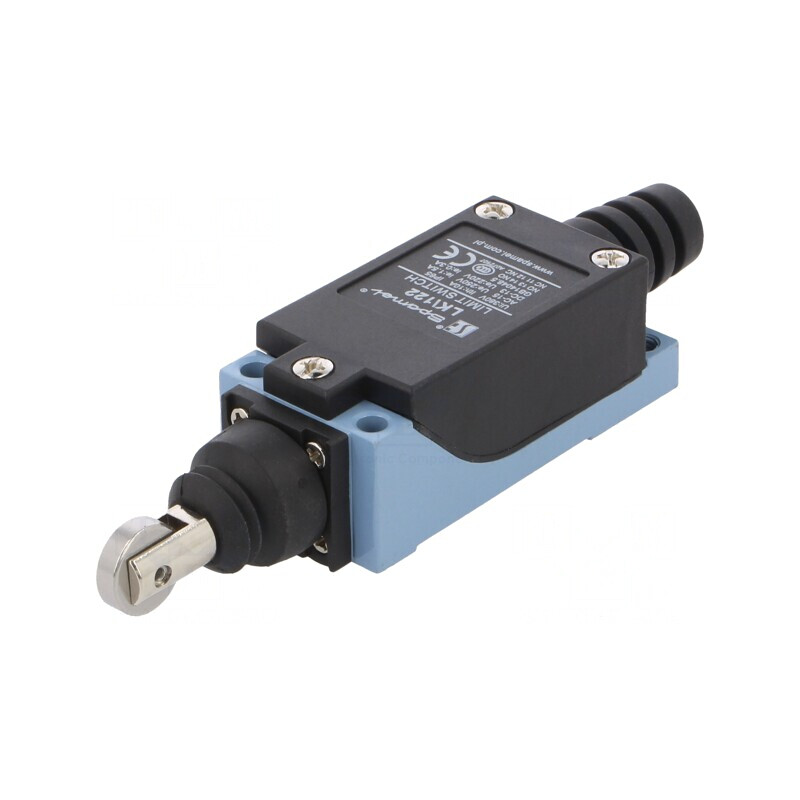 Limitator cursă rolă metalică Ø12,7mm NO NC 5A 250VAC | Electronic-mag.ro | Componente Electronice