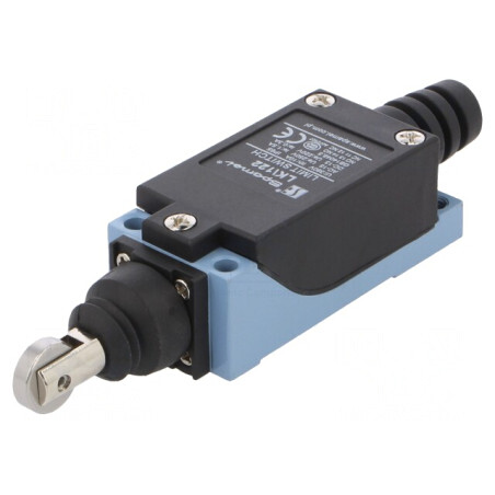 Limitator cursă rolă metalică Ø12,7mm NO NC 5A 250VAC | Electronic-mag.ro | Componente Electronice
