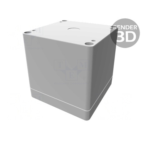 Carcasă Universală Policarbonat 90mm x 90mm x 90mm | Electronic-mag.ro | Componente Electronice
